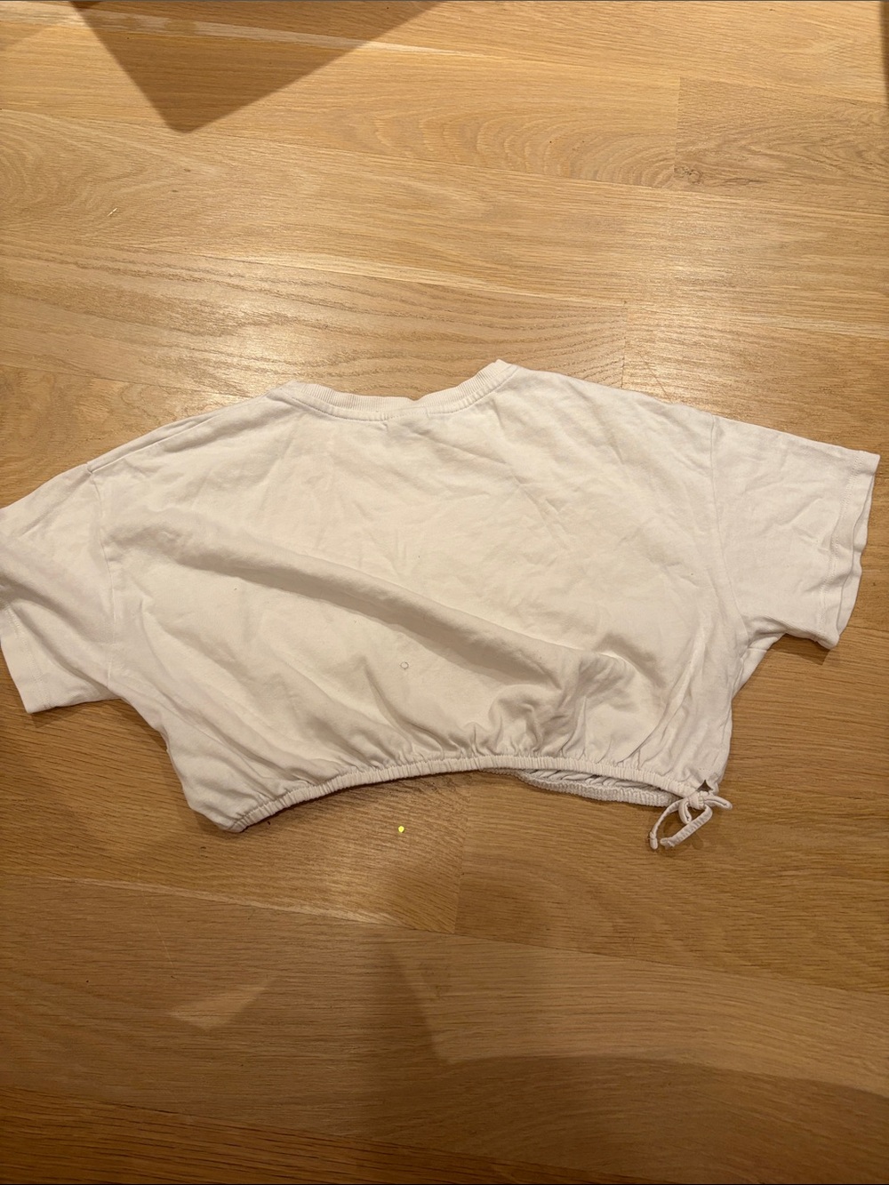 Zara Cropped Drawstring Tee - Kids - Picture 2 of 7